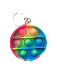 POP IT - prívesok na kľúče Kruh farebný