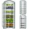 Zahradní mini foliovník 5 polic 1,95x0,7x0,5m