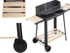 Zahradní přenosný gril BBQ Verk 27091