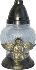 Hřbitovní lampa Anděl