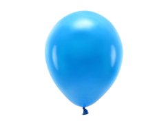 Latexové balónky pastelové Eco - modrá 10ks 26cm