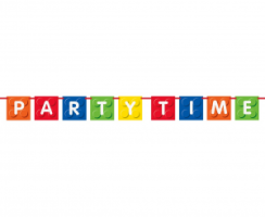Banner "Lego"  Party Time barevný 182cm