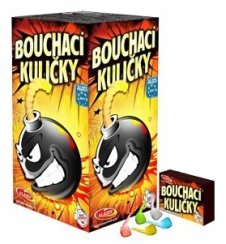 Dětská pyrotechnika  Bouchací kuličky 75ks