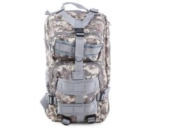 Vojenský turistický batoh 30l šedý