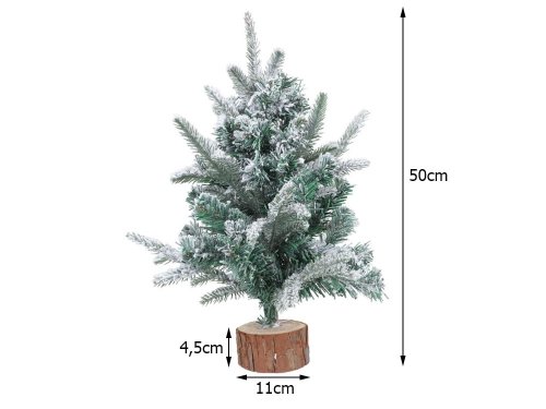 Vánoční stromek se sněhem 50cm