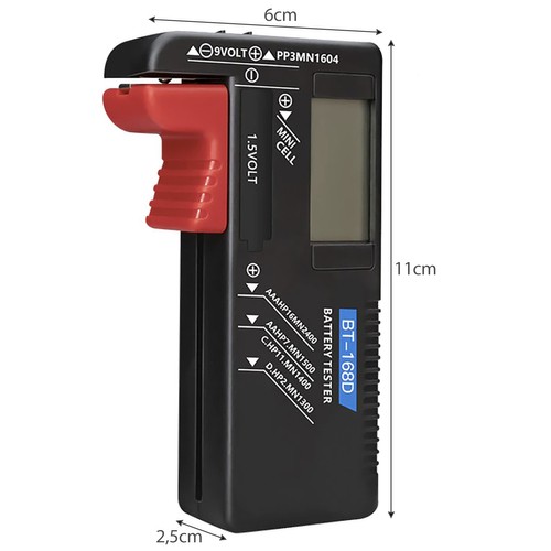 Digitální tester baterií