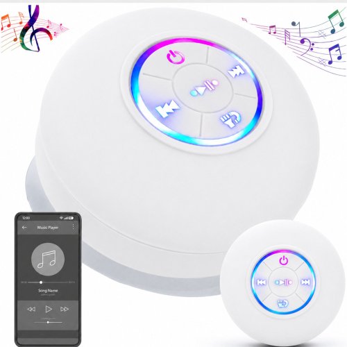 Bezdrátový mini bluetooth reproduktor ipx4 - Barva: Černá
