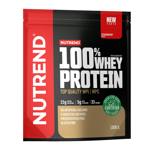 100% Whey Protein Nutrend 1000g - Příchuť: vanilka