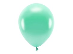 Latexové balónky metalické Eco - dark mint 10ks 30cm