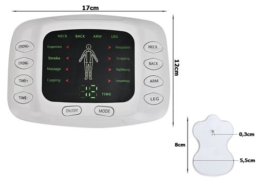 Elektrostimulátor svalov EMS masér