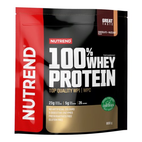 100% Whey Protein Nutrend  800g - Príchuť: pistácie