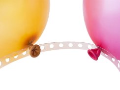 Páska na balonkovou girlandu 5m Tasbal