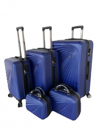 Súprava cestovnej batožiny Royal blue 5ks