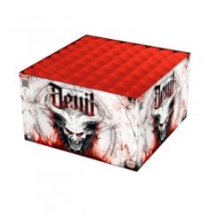 Kompaktní ohňostroj Devil 64 ran / 20 mm