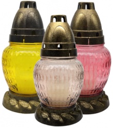 Hřbitovní lampa ovál