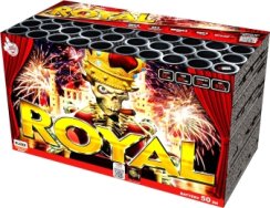 Kompaktní ohňostroj Royal 50 ran / 30 mm Kompaktní ohňostroj Royal 50 ran / 30 mm