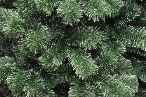 Umělý vánoční stromek Jedle zeleno-bílá LUX - Výška stromčeka: 180cm