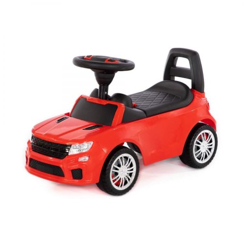 Dětské odrážedlo SuperCar se zvuky - červené