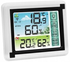 Bezdrátová meteostanice s externím čidlem
