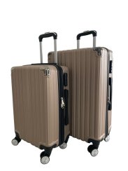 Sada cestovních zavazadel béžová 2ks