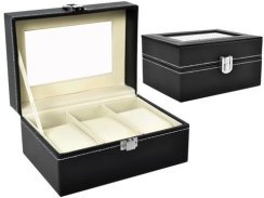 Organizér na hodinky se 3 přihrádkami Organizér na hodinky se 3 přihrádkami