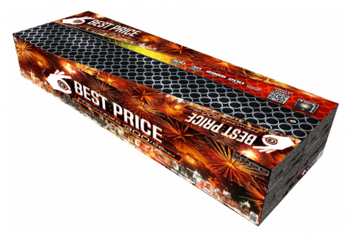 Kompaktný ohňostroj Best price Wild fire 300 ran / 25 mm