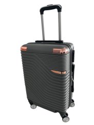 Malá cestovná sivá príručná batožina