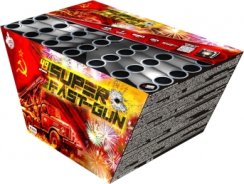 Kompaktní ohňostroj Super fast gun 49 ran / 25 mm