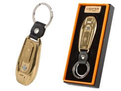 Elektrický zapalovač LED USB klíčenka 2v1 Elektrický zapalovač LED USB klíčenka 2v1