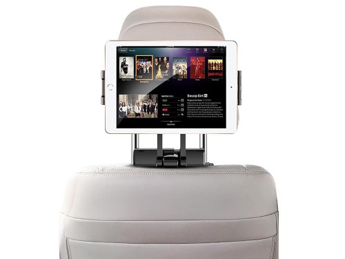 Držák mobilu a tabletu na opěrku sedadla