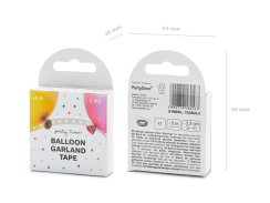 Páska na balonkovou girlandu 5m Tasbal 2