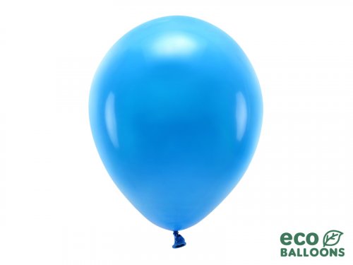 Latexové balóniky pastelové Eco - modré 10ks 30cm