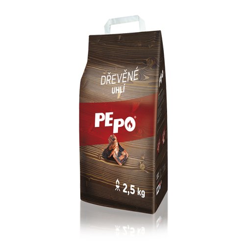 PE-PO dřevěné uhlí 2,5 kg