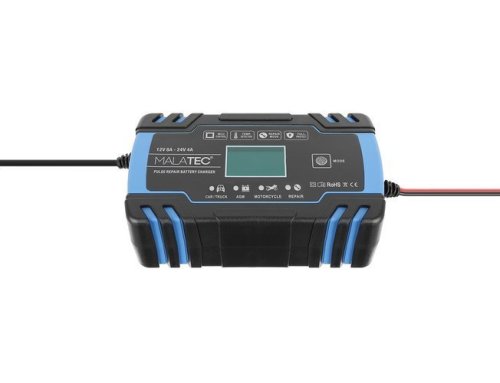 Automatická nabíjačka autobatérií Malatec 12V/24V