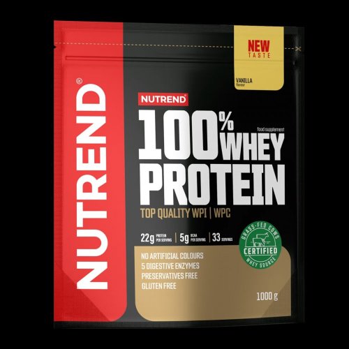 100% Whey Protein Nutrend 1000g - Příchuť: vanilka