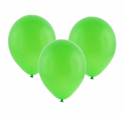 Latexové balónky pastelové - zelený 10ks 30cm