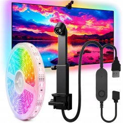 Inteligentní led páska pro ambientní osvětlení televizoru nebo monitoru 45–60''