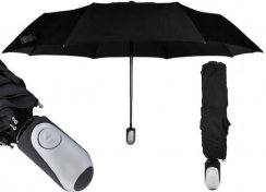 Skládací deštník černý