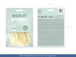 Latexové balóniky Eco - transparentné 10ks 30cm
