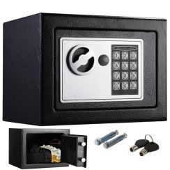 Trezor na číselnou kombinaci černý