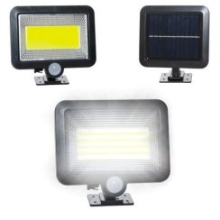 Solárna lampa so senzorom pohybu 100 LED