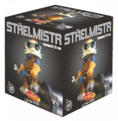 Kompaktní ohňostroj Střelmistr 25 ran / 20 mm