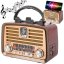 Retro přenosné radio