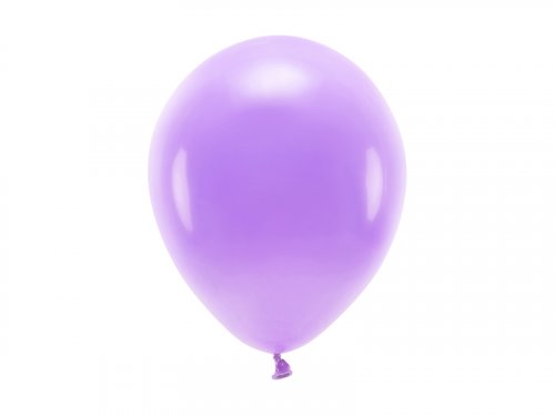 Latexové balóniky pastelové Eco - fialová 10ks 26cm