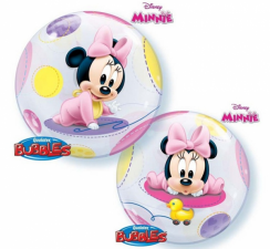 Foliovy balonek Baby Minnie bublina