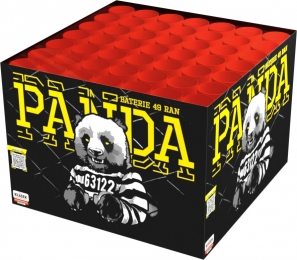 Kompaktní ohňostroj Panda 49 ran / 25 mm
