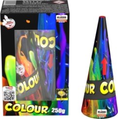 Pyrotechnika fontána Vulkán 250g Colour 2ks Pyrotechnika fontána Vulkán 250g Colour 2ks