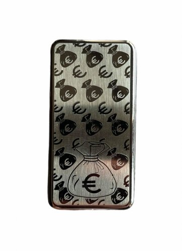 Elektrický spirálový zapalovač EURO (stříbrná)