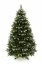 Umelý vianočný stromček Smrek zasnežený s vetvičkami PE
