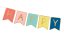 Banner Happy Birthday barevný 175cm